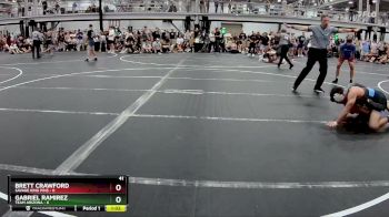 120 lbs Round 1 (8 Team) - GABRIEL RAMIREZ, Team Arizona vs Brett Crawford, Savage King Pins