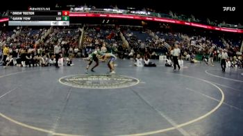 4A 157 lbs Cons. Semi - Gavin Yow, A.L. Brown High School vs Drew Teeter, Mooresville High School