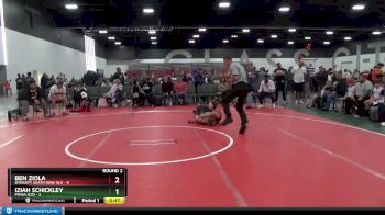100 lbs Round 2 (8 Team) - Ben Ziola, Dynasty Death Row (NJ) vs Iziah Schickley, POWA (CO)