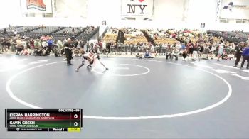 99 lbs Champ. Round 1 - Kieran Harrington, Long Beach Gladiators Wrestling vs Gavin Gresh, WRCL Wrestling Club