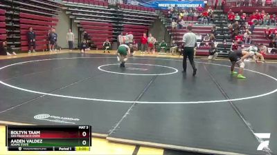 165 lbs Quarterfinal - Boltyn Taam, San Francisco State vs Aaden Valdez, Adams State