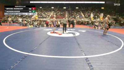 3A-175 lbs Champ. Round 1 - Jackson Boggs, Douglas vs Mitchel Wainscott, Powell
