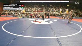 3A-175 lbs Champ. Round 1 - Jackson Boggs, Douglas vs Mitchel Wainscott, Powell
