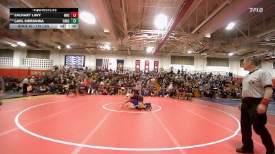 190 lbs Round Of 16 - Zachary Lavy, Winnacunnet vs Carl Sirrianna, Concord