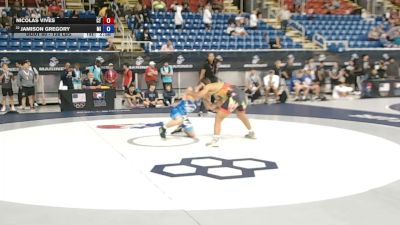 138 lbs Champ. Rd Of 256 - Nicolas Vives, Connecticut vs Jamison Gregory, Michigan