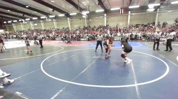 Semifinal - Ava Poyer, Stout Wrestling Academy vs Priseis Parker, Yanaha Warriors Wrestling