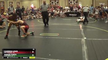92 lbs Round 4 (6 Team) - Cameron Lewis, Mat Assassins vs Parker Porta, Elite Wrestling