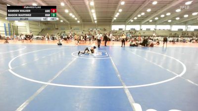 85 lbs Round Of 32 - Kamden Walker, All-American Wrestling Club Red vs Mason Martinez, Brawler Elite