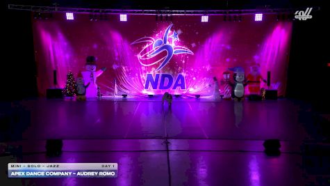 Apex Dance Company - Audrey Romo [2025 Mini - Solo - Jazz Day 1] 2025 NDA Houston Regional