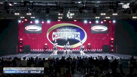 Genesis Athletix - Apollo [2026 L1 Youth - Small Day 2] 2026 Cheer Power Grand Nationals