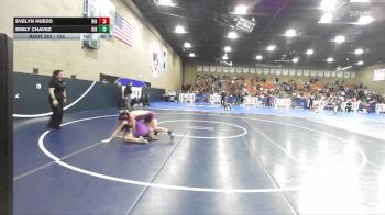 105 lbs Cons. Round 4 - Evelyn Huezo, Ernest Righetti vs Emily Chavez, Ridgeview