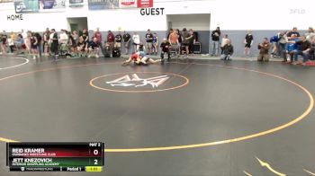 138 lbs Champ. Round 1 - Jett Knezovich, Interior Grappling Academy vs Reid Kramer, Fairbanks Wrestling Club