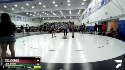 113 lbs Cons. Round 2 - Levi Jenchi, Threshold Wrestling Club vs Ivan Vazquez, Paramount High School