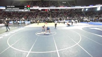 I-144 lbs Champ. Round 2 - Ryan Munn, Carthage vs Johnny DiGiorgio, Massapequa