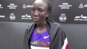 Edna Kiplagat Happy To Finish On Podium In Oakley New York Mini 10K