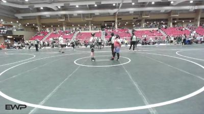 130 lbs Round 5 - Quinten Cox, Blue Valley vs Blake Fox, Thunderbird