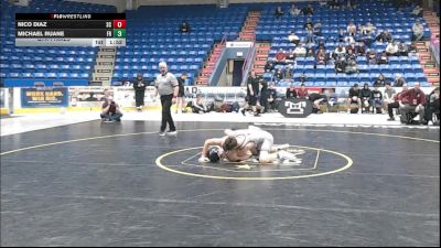 152 lbs Qtr-finals - Nico Diaz, State College Area vs Michael Ruane, Franklin Regional
