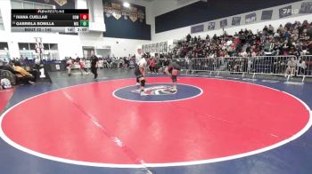 140 lbs Champ. Round 1 - Gabriela Bonilla, Millikan vs Ivana Cuellar, Downey