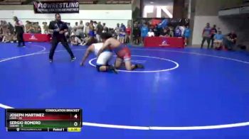 285 lbs Round 4 (16 Team) - Joseph Martinez, LAWA vs Sergio Romero, SDIKWA