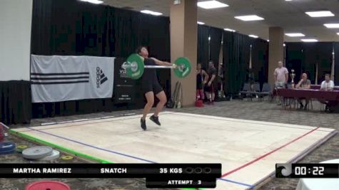 PWA Champioships W Session 2 Snatch