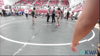 58-61 lbs Quarterfinal - Geneieve Goodblanket, Clinton Youth Wrestling vs Andrew Klingenberg, D3 Wrestling Cluib