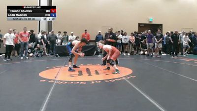 138 lbs Champ. Rd Of 32 - Teagan Caciolo, Grit Mat Club vs Adan Magnas, Beat The Streets DC
