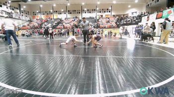 80 lbs Rr Rnd 5 - Reilas Sanchez, Locust Grove Youth Wrestling vs Tristan Thompson, Ada Youth Wrestling