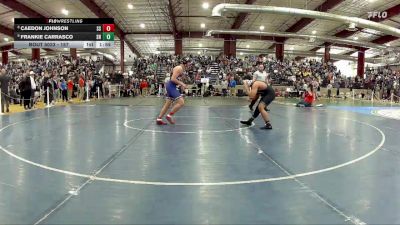 157 lbs Champ. Round 1 - Frankie Carrasco, SLAM! Nevada vs Caedon Johnson, Spanish Springs