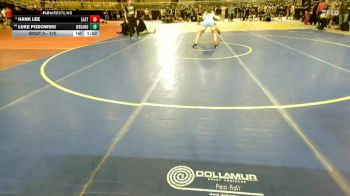 175 lbs Champ. Round 2 - Luke Podowski, Conroe The Woodlands vs Hank Lee, Eastside