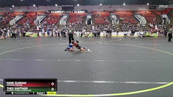 65 lbs 3rd Place Match - Hank Dunhan, Michigan Premier vs Theo Santiago, Midwest Xtreme Wrestling