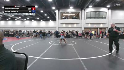 140 lbs Quarters - BROOKE MURRAY, Empire Girls Wrestling Club vs Vivian Urriola, Reverence Wrestling Club