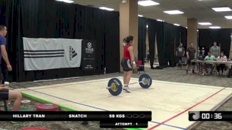 PWA Championships W Session A Snatch