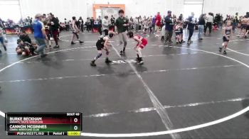 75 lbs Round 2 - Burke Beckham, Knights Youth Wrestling vs Cannon McGinnes, Cobra Wrestling Club