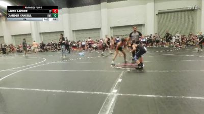84 lbs Round 3 (8 Team) - Xander Yandell, Rabbit Wrestling Club vs Jacek Lapore, Team Palmetto