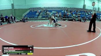102 lbs Round 2 (6 Team) - David Himes, Center Grove Wrestling Club vs Ryan Watkins, Bloomington South Wrestling Club