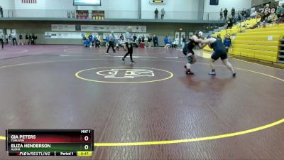 235 lbs Cons. Round 2 - Eliza Henderson, Aloha vs Gia Peters, Tualatin