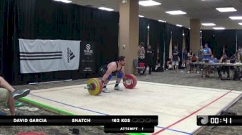 PWA Championships David Garcia (105kg) Snatch