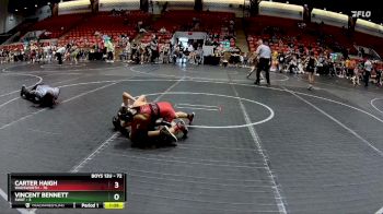 72 lbs Quarterfinal - Carter Haigh, Wadsworth vs Vincent Bennett, SWAT