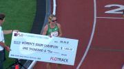 Lauren Johnson wins the FloTrack 1500 Championship