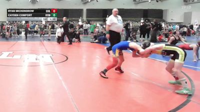 73 lbs Rr Rnd 2 - Ryan Mickendrow, Cunliffes Corner Black - ESC vs Cayden Comfort, Hammers- ESC