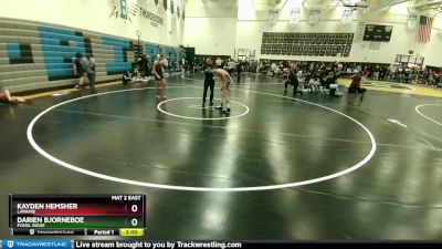 137-141 lbs Round 1 - Kayden Hemsher, Laramie vs Darien Bjorneboe, Fossil Ridge