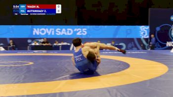 74 kg Repechage #3 - Manuel Wagin, Germany vs Zelimkhan Mutsukhaev, Poland