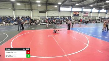 58 lbs Final - Stetson Morales, BlackCat WC vs Dawson Willford, Grindhouse WC