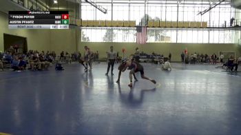 174 lbs Quarterfinal - Tyson Poyer, Harper College vs Austin Pfantz, Hawkeye Community College