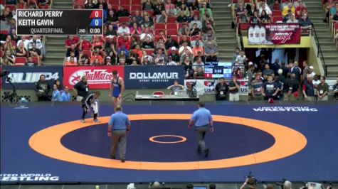 86kg Quarter-finals Richard Perry (New York AC) vs. Keith Gavin (Titan Mercury Wrestling Club)