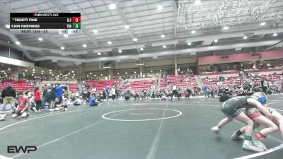55 lbs Cons. Semi - Cain Hastings, Trailhands vs Truett Fike, SlyFox