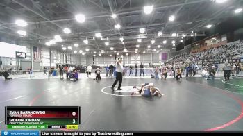 92 lbs 5th Place Match - Evan Baranowski, Toppenish USA WC vs Gideon Jordan, CNWC Concede Nothing WC