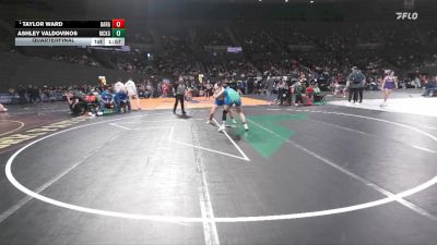 6A/5A Girls 130 Quarterfinal - Taylor Ward, Barlow Girls vs Ashley Valdovinos, McKay Girls