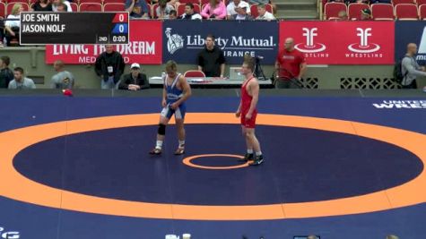 74kg 3rd Place Match Joe Smith (Titan Mercury Wrestling Club) vs. Jason Nolf (Nittany Lion Wrestling Club)