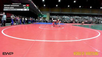 175 lbs Consi Of 8 #2 - Bethany Queahpama, Mt Adams Wrestling Club vs Jordan Lewis, Grizzly Wrestling Club